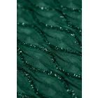 Chiffon-lurex mintás.sötétzöld