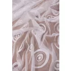 Nylon függöny 180cm-karikás.fehér

