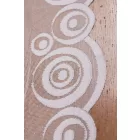Nylon függöny 180cm-karikás.fehér

