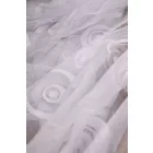 Nylon függöny 250cm-karikás.fehér
