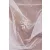 Nylon függöny 250cm-bordűrös.fehér
