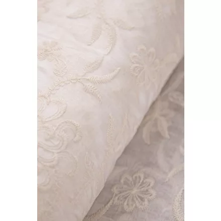 Tencel-üvegfényű/himzett.fehér