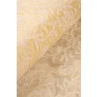Tencel-üvegfényű/himzett.sárga
