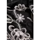 Tencel-üvegfényű/himzett.fekete