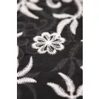 Tencel-üvegfényű/himzett.fekete