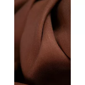 Tencel-len halszálkás.csokoládébarna