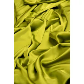 Szatén-viscose.avokádó zöld