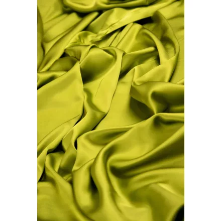 Szatén-viscose.avokádó zöld