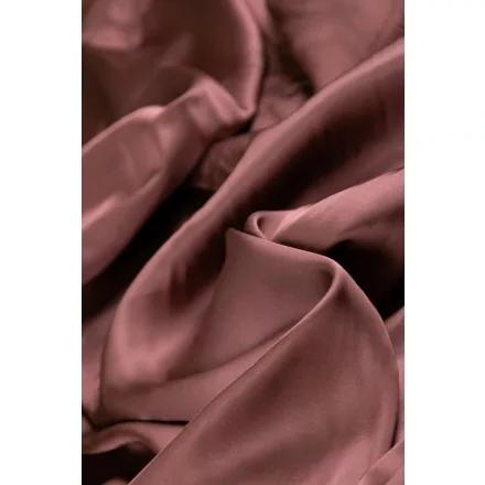 Szatén-viscose.fahéj barna
