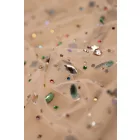 Tüll-luxory.testszínű színes kristály