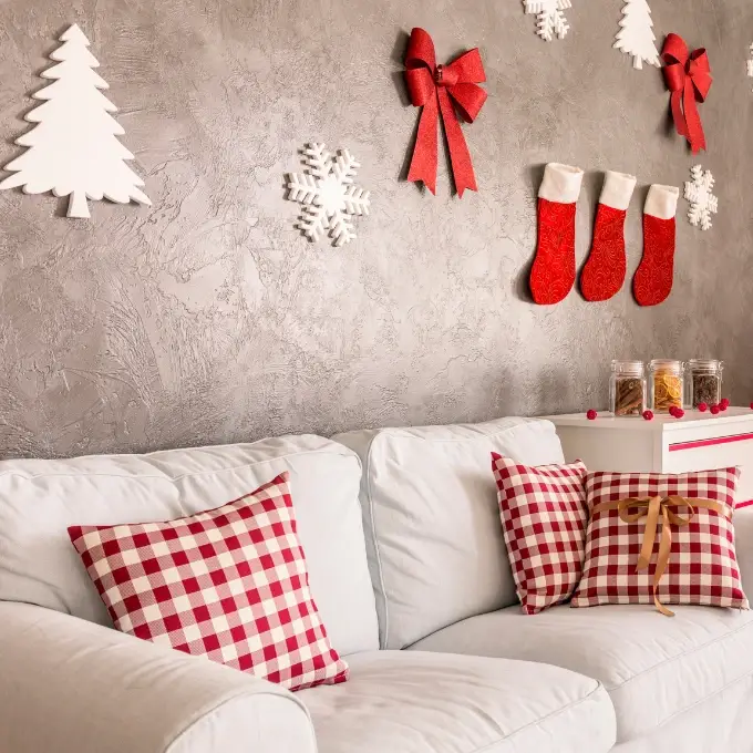 Kreatív ünnepi dekorációk, amiket a textil boltban megtalálsz